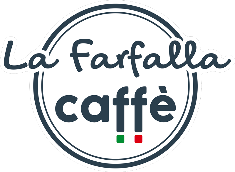Logo de La Farfalla Caffè, café italien à Royan place du marché